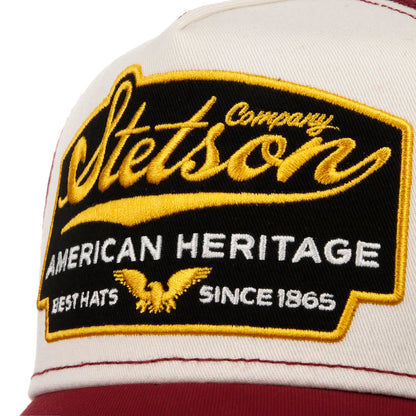 American Heritage Bordeaux Trucker Keps Stetson
