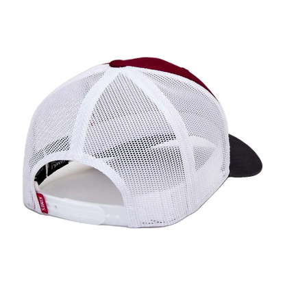 American Trucker Keps Burgundy Kimes Ranch