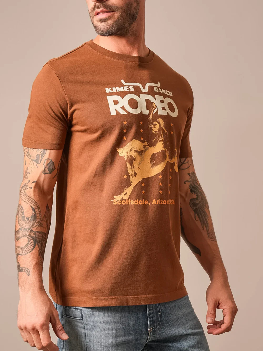 Americana 59 Tee Dark Brown