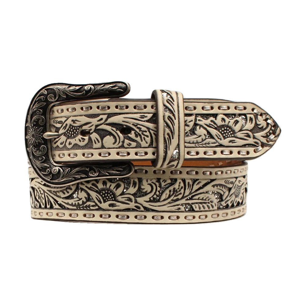Ariat Western Bälte Silver Glitter