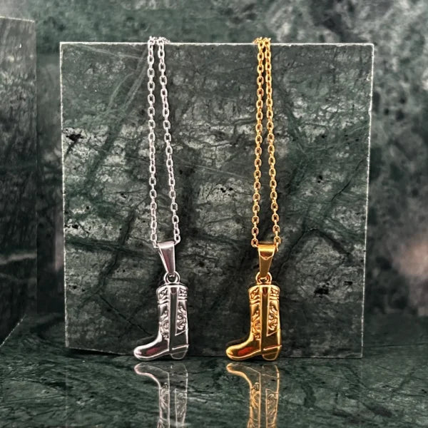 Boot Necklace
