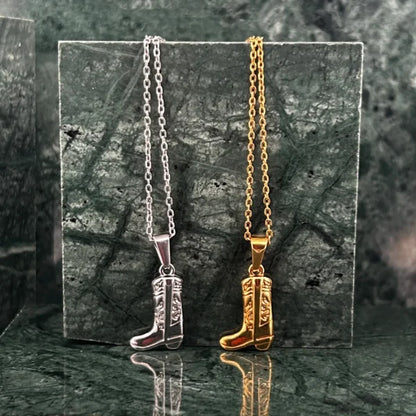 Boot Necklace