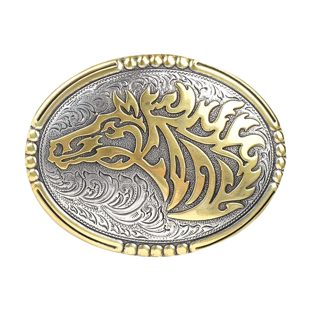 Bältesspänne Vintage Horse Head