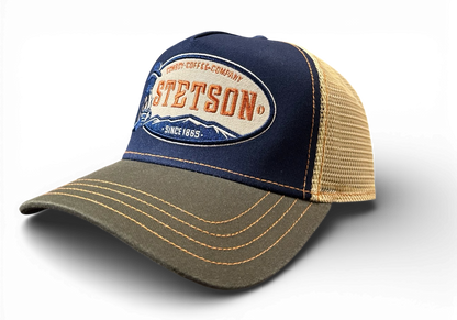Cowboy Coffe Company Stetson Trucker Keps