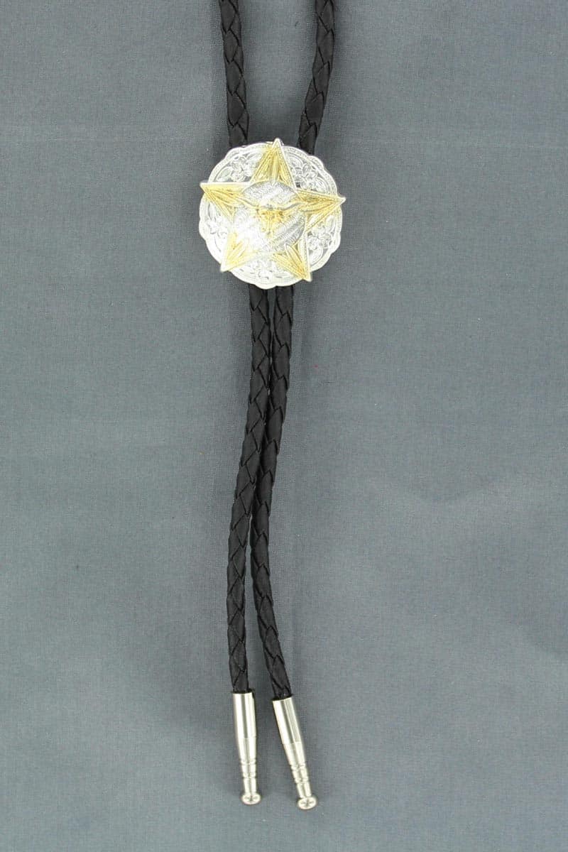 Bolo Tie Longhorn Star
