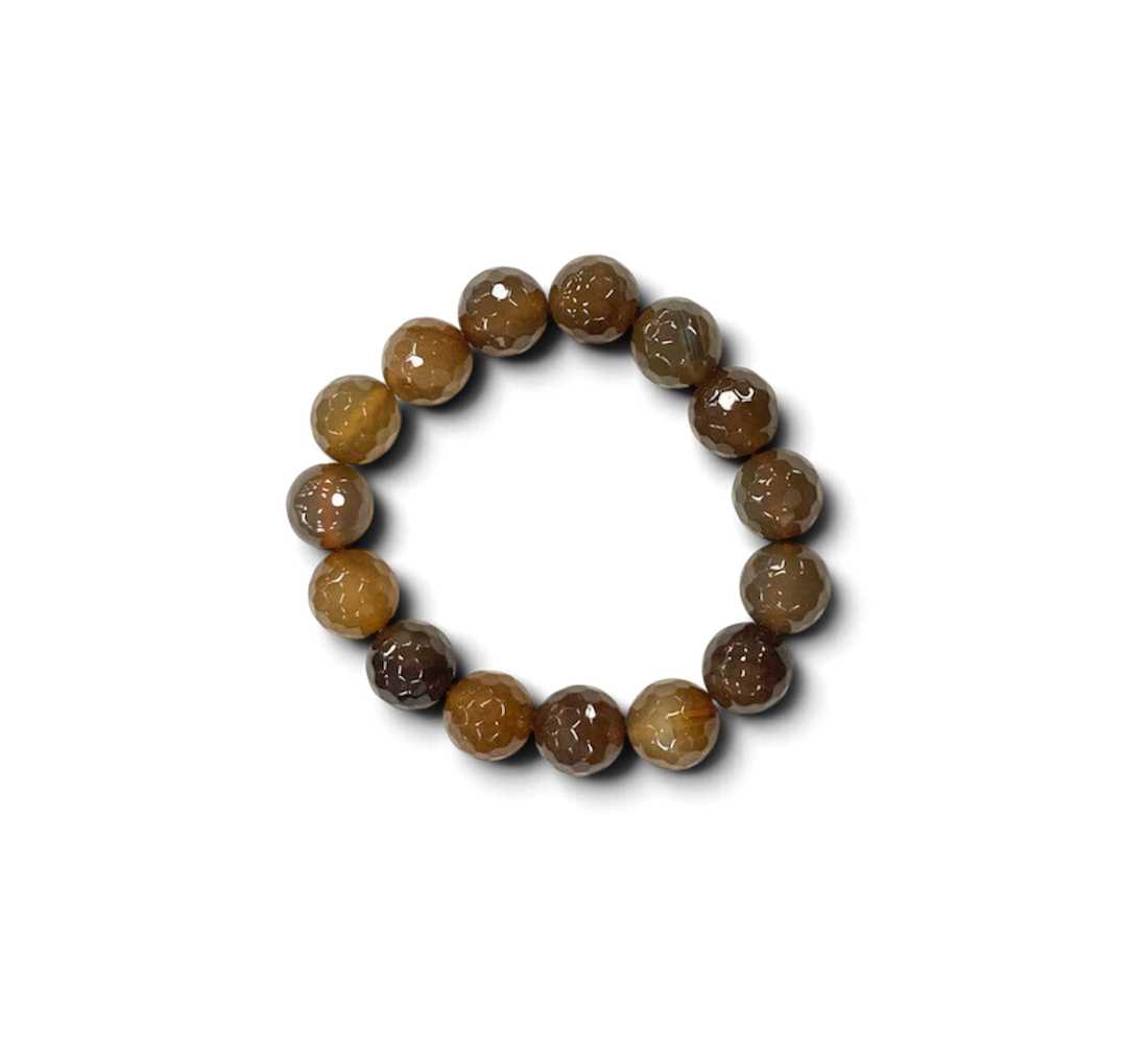 Brun Sten Armband
