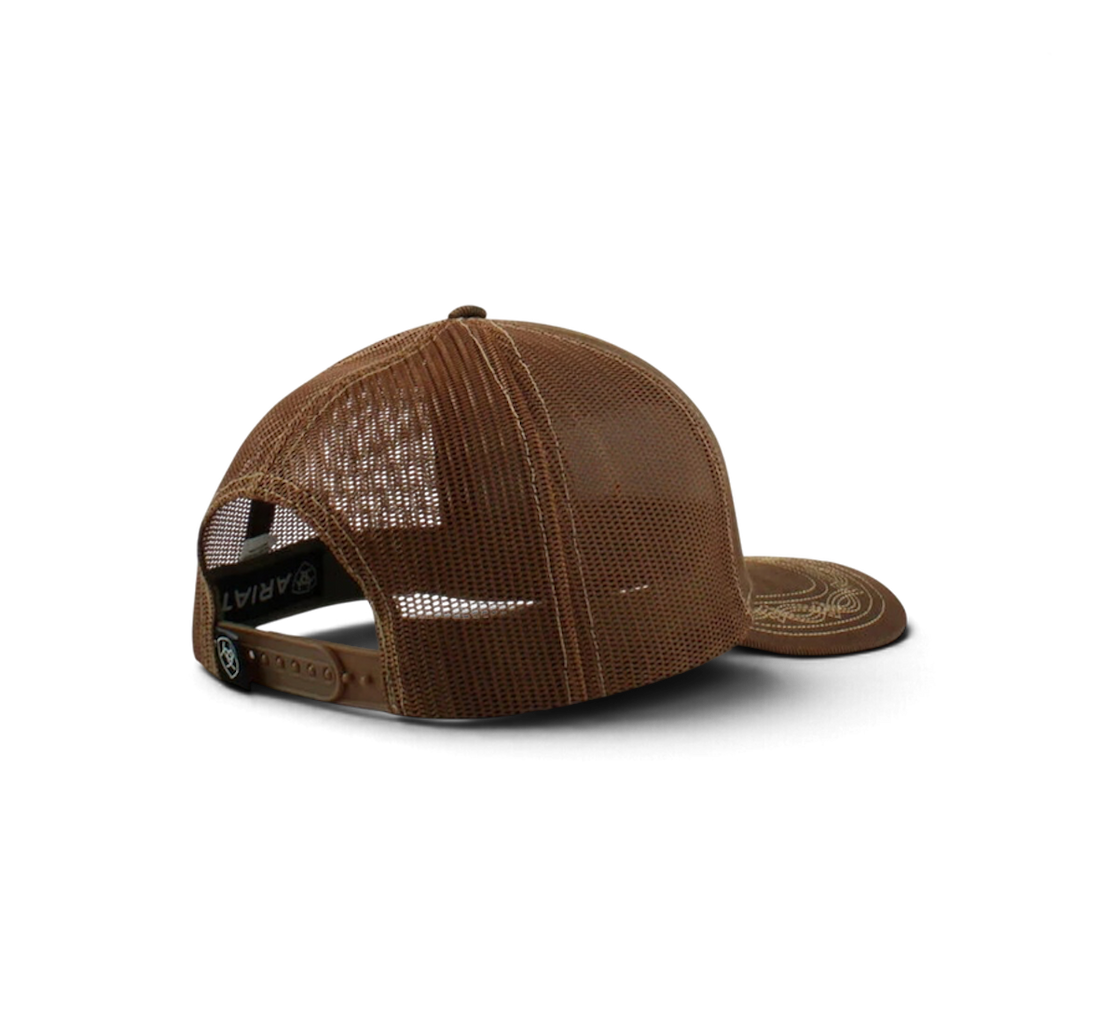 Ariat Vintage Logo Brown Cap