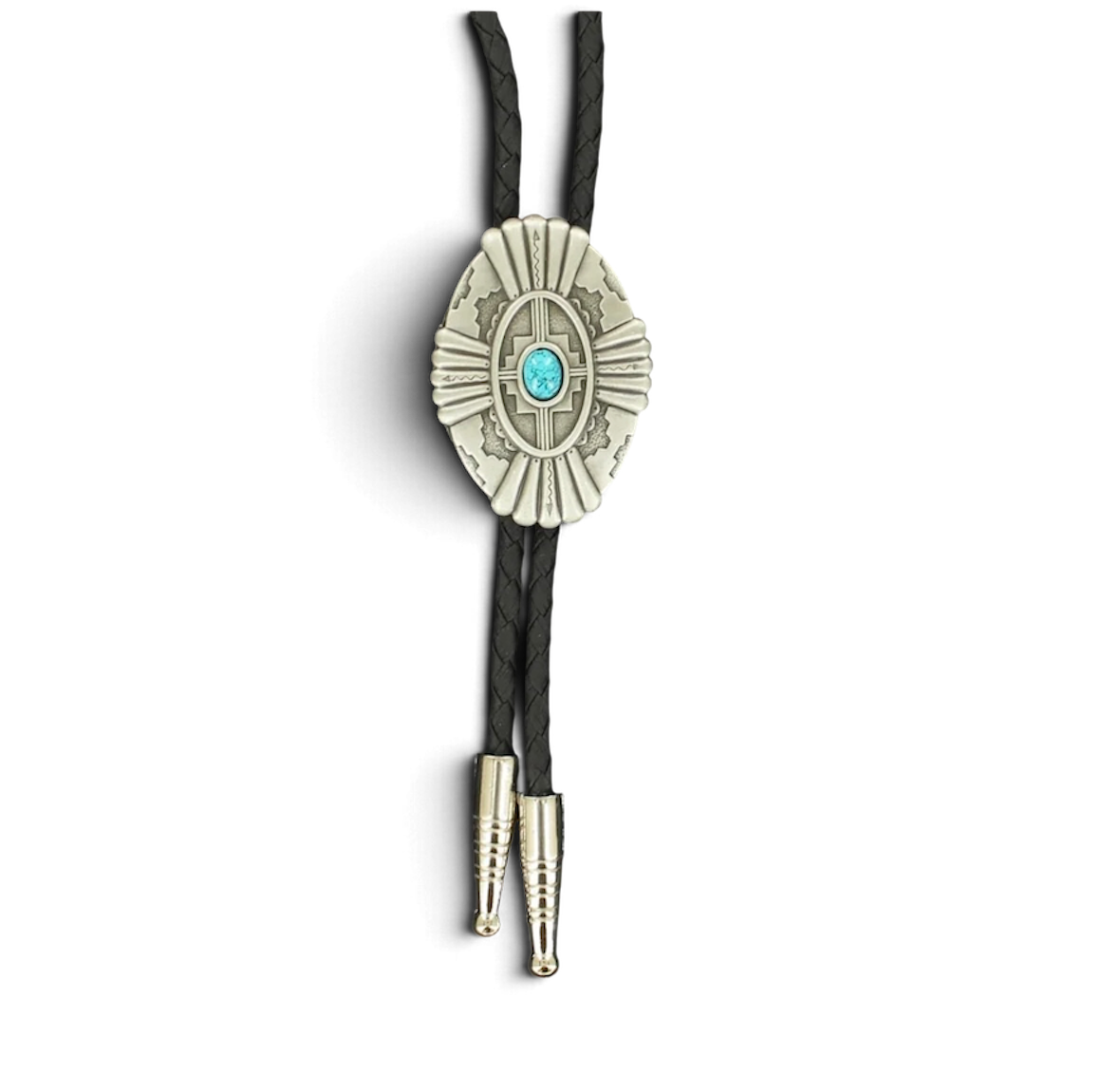 Double S Bolo Tie Southwestern – Turquoise