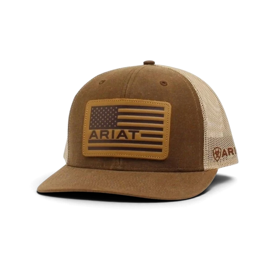 Ariat USA Flag Cap – Brown