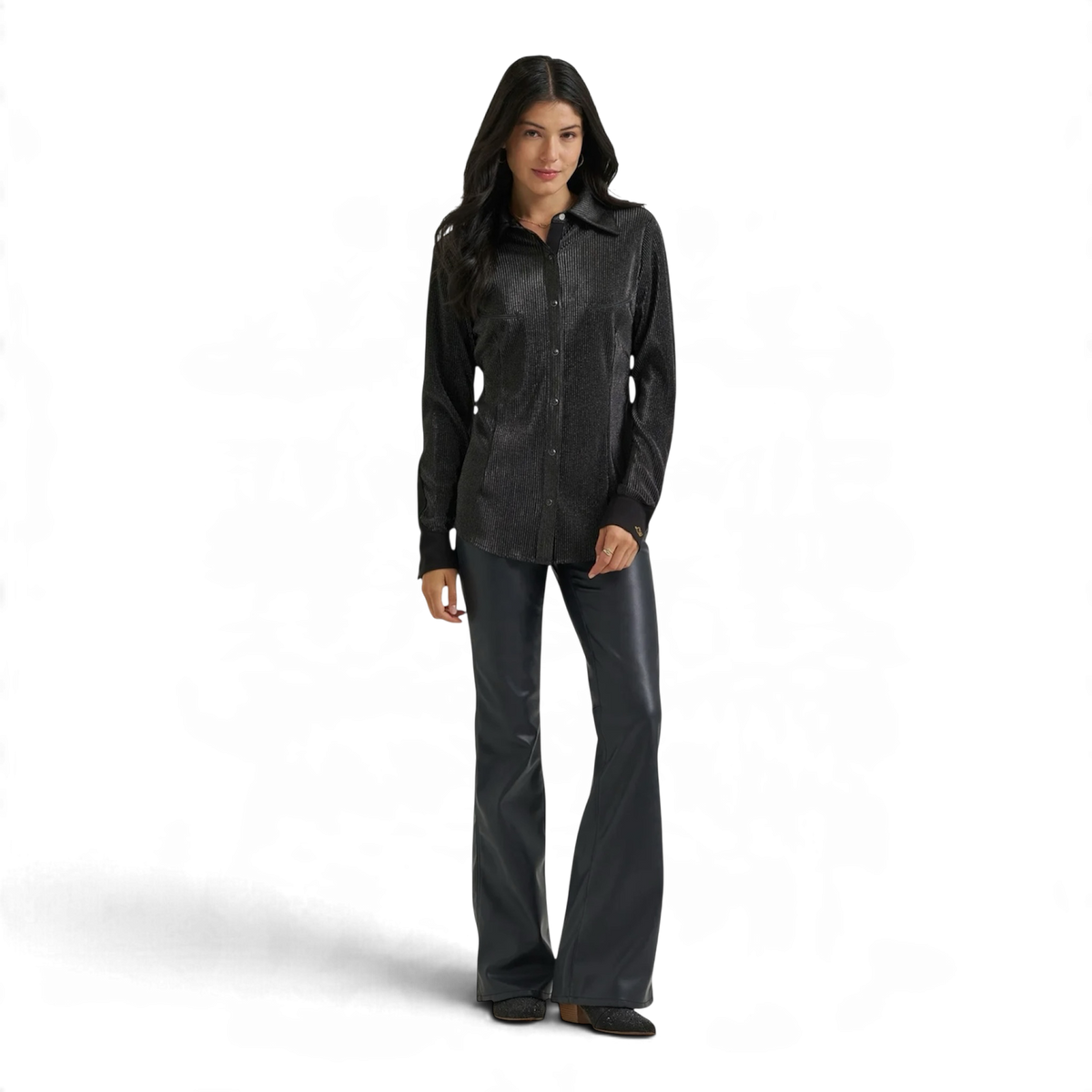 Wrangler x Lainey Wilson Lainey Shirt – Shimmer Night Sky