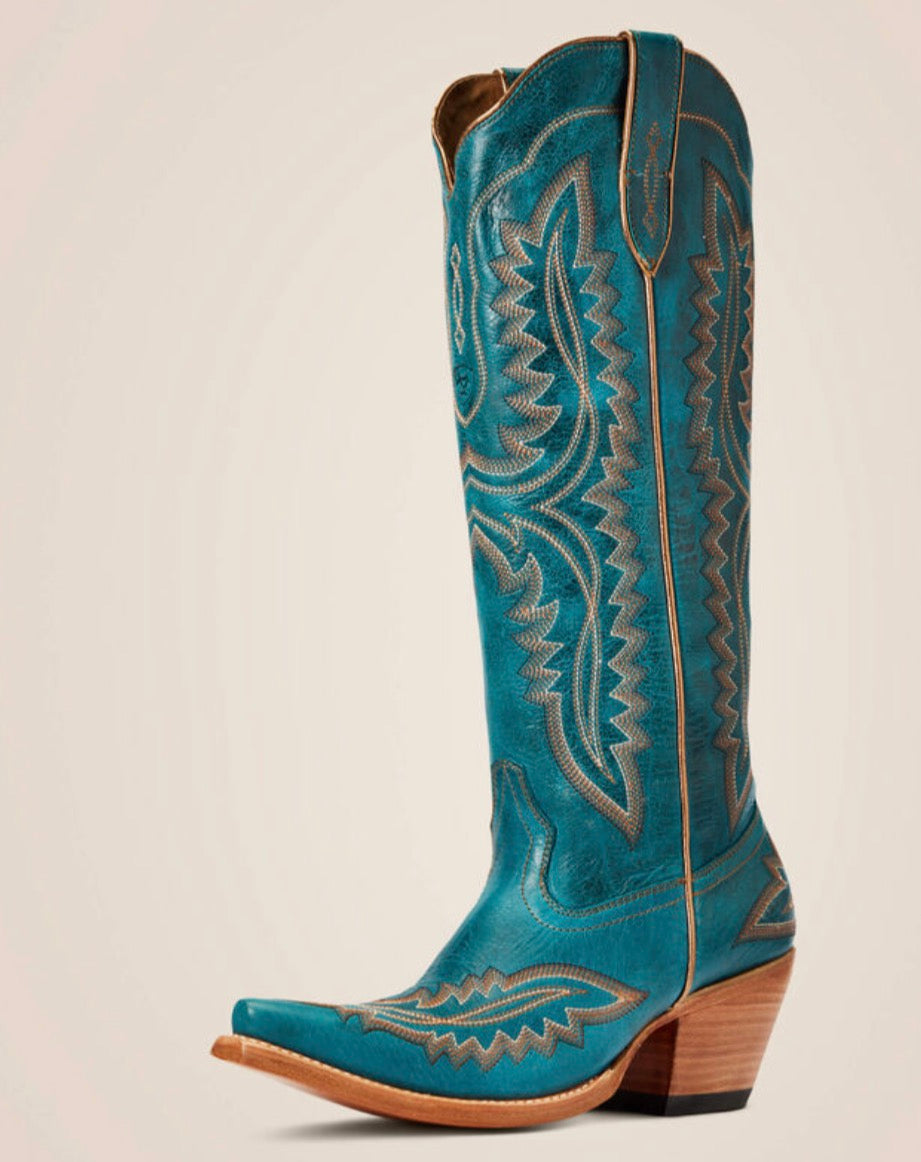 Casanova X Toe Turquoise Western Boots Ariat