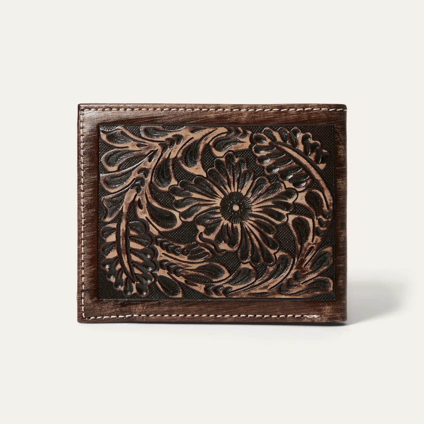 Hair-On-Hide Concho Bi-Fold Wallet Stetson