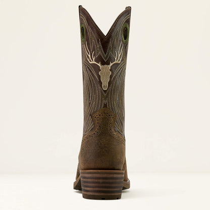 Hybrid Roughstock Antler Cowboy Boot