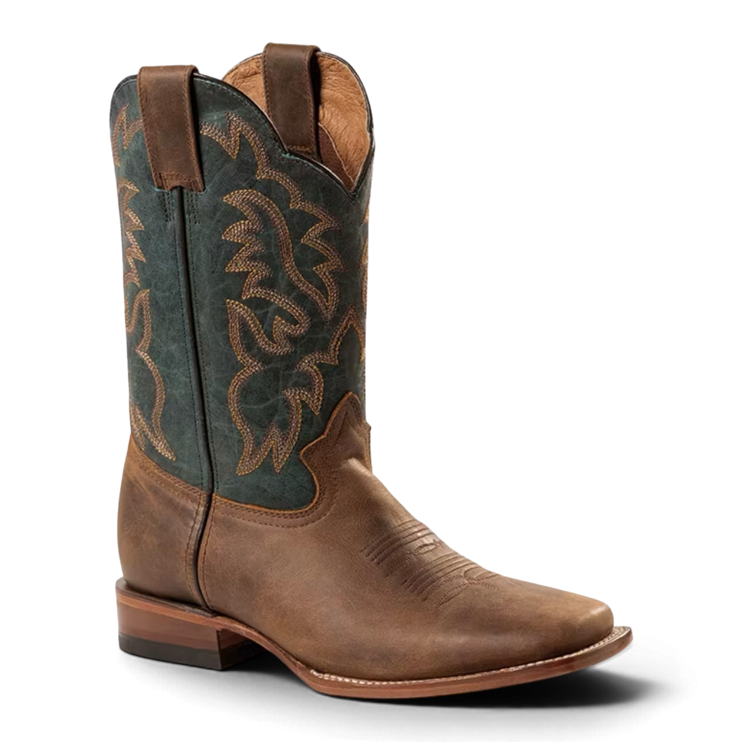 Two Tone Cowboy Boots