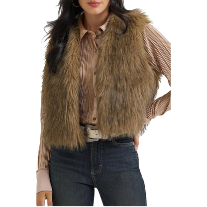 Wrangler Faux Fur Vest