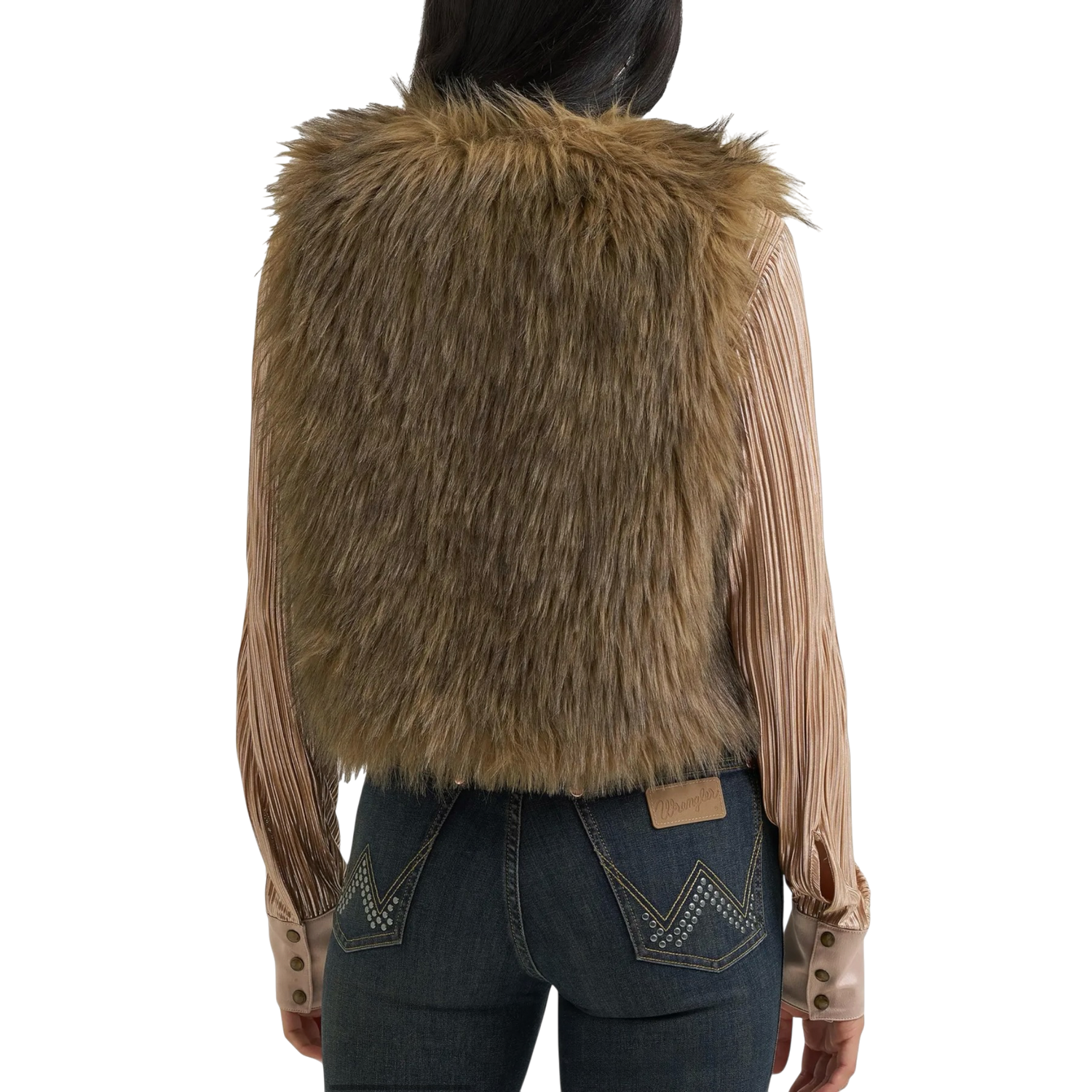 Wrangler Faux Fur Vest
