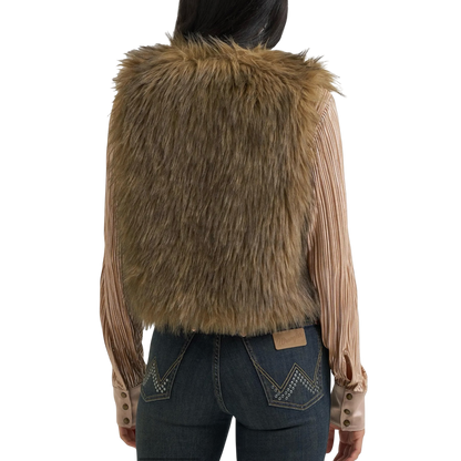 Wrangler Faux Fur Vest