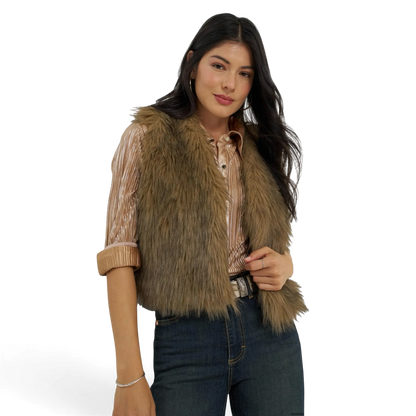 Wrangler Faux Fur Vest