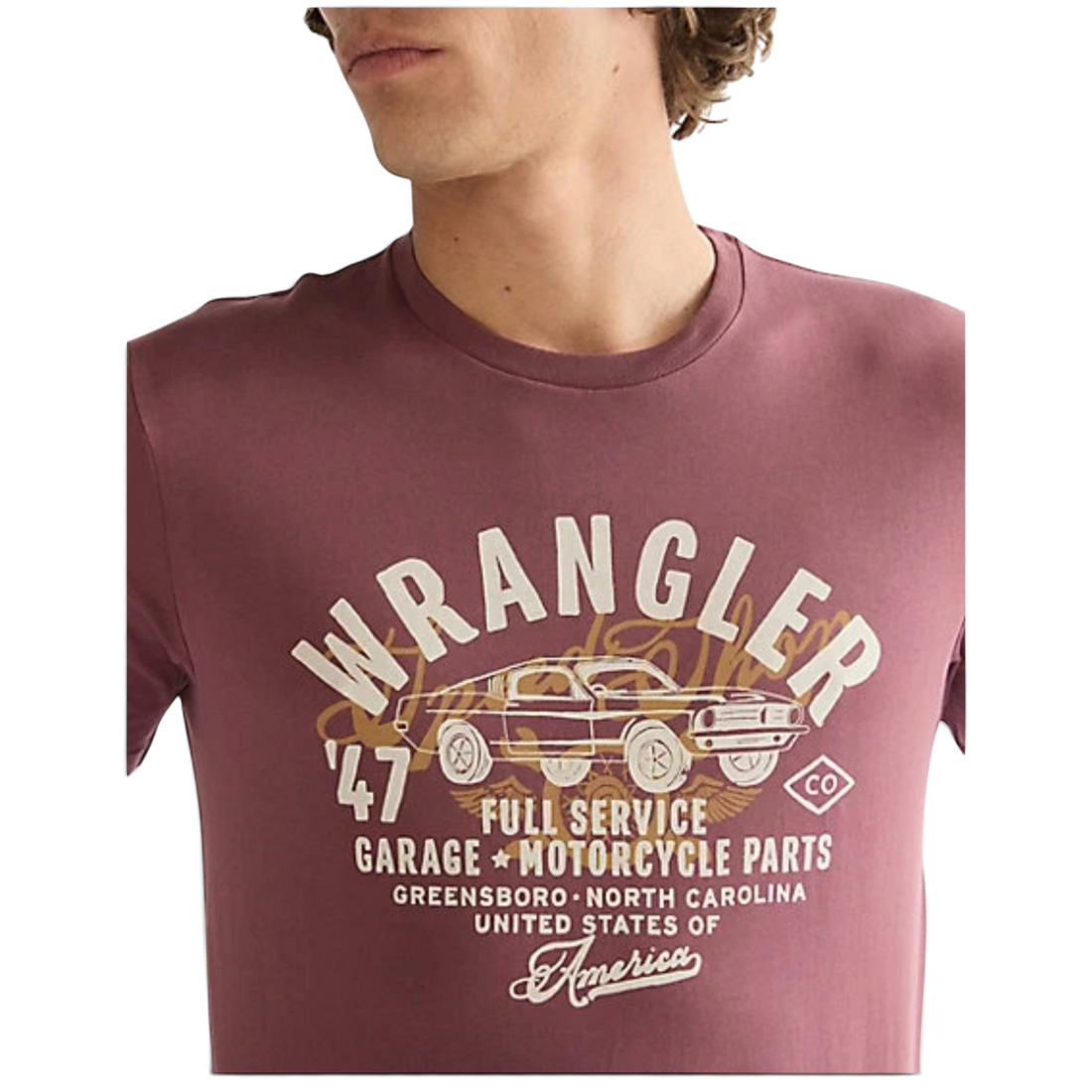 Americana Tee Rose Brown