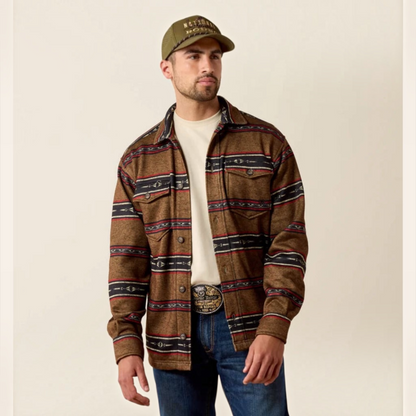 Caldwell Printed Shirt Jacket