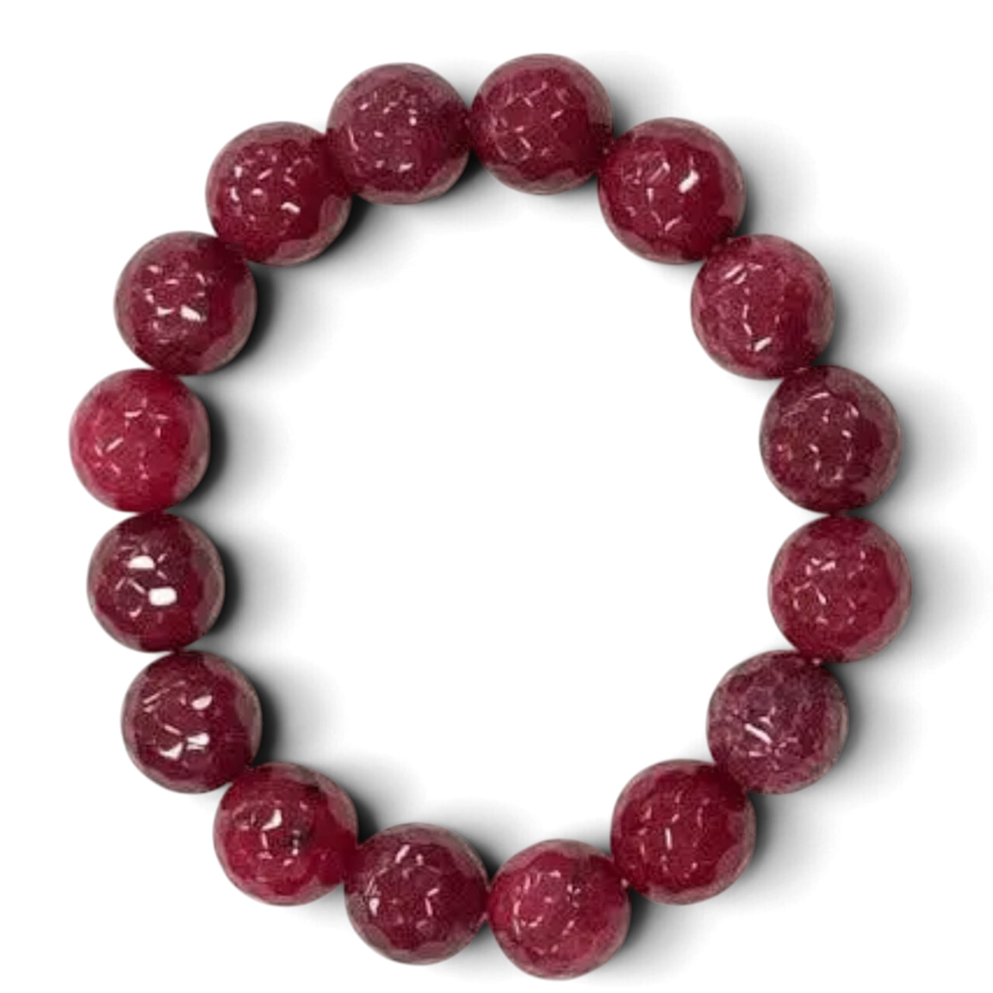 Röd Sten Armband