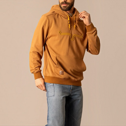 Fast Talker Hoodie Brown
