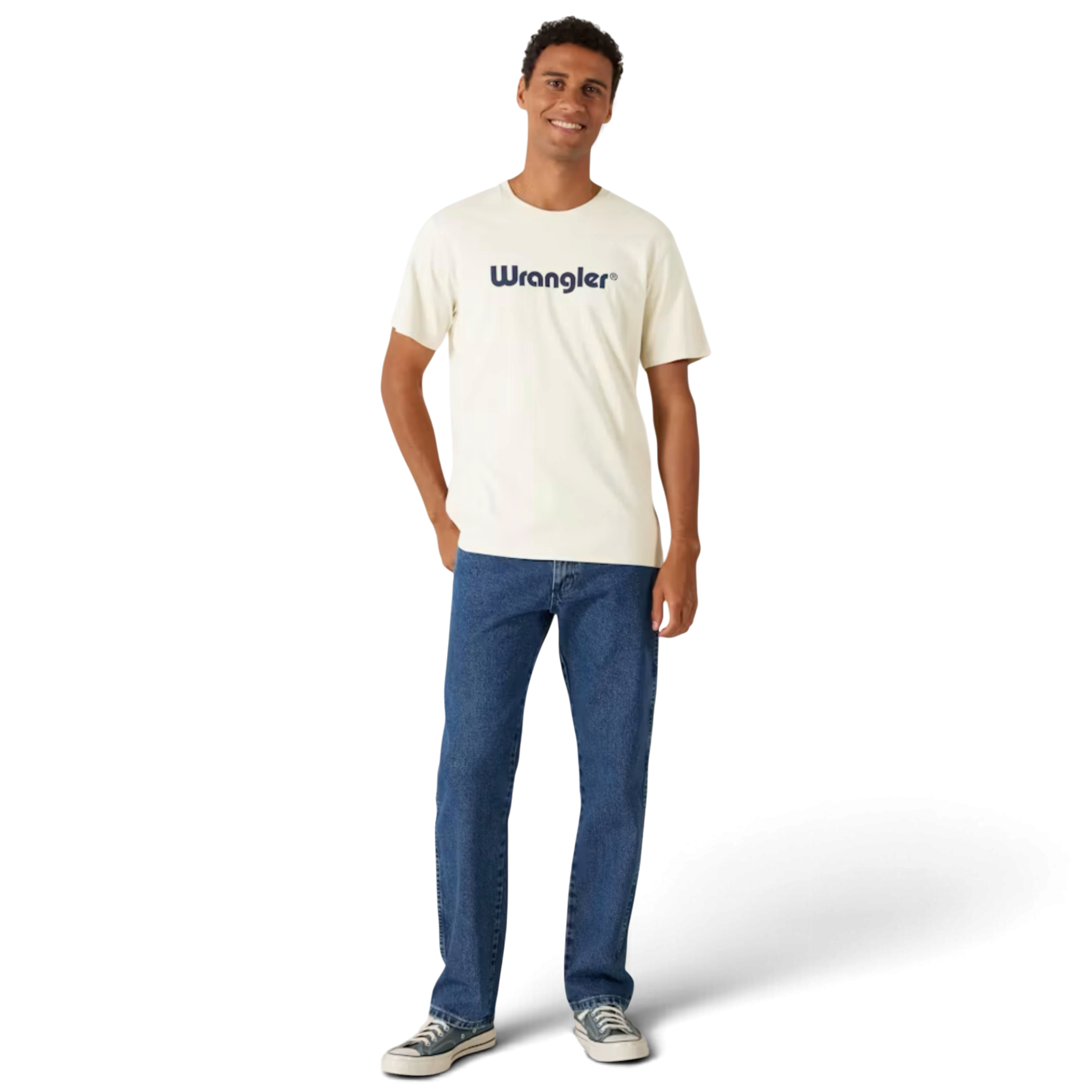 Wrangler Logo Tee Vit