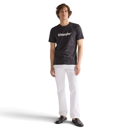 Wrangler Logo Tee Svart