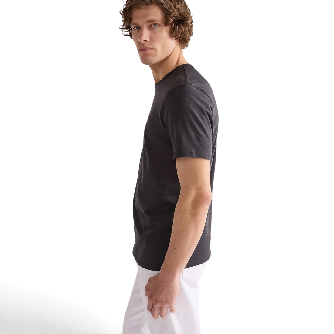 Wrangler Logo Tee Svart