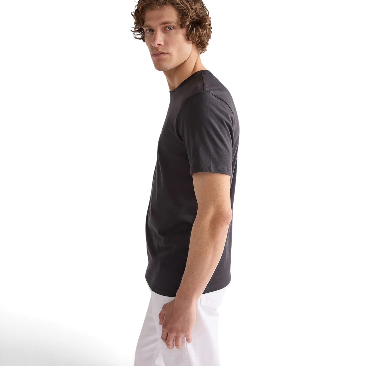 Wrangler Logo Tee Svart