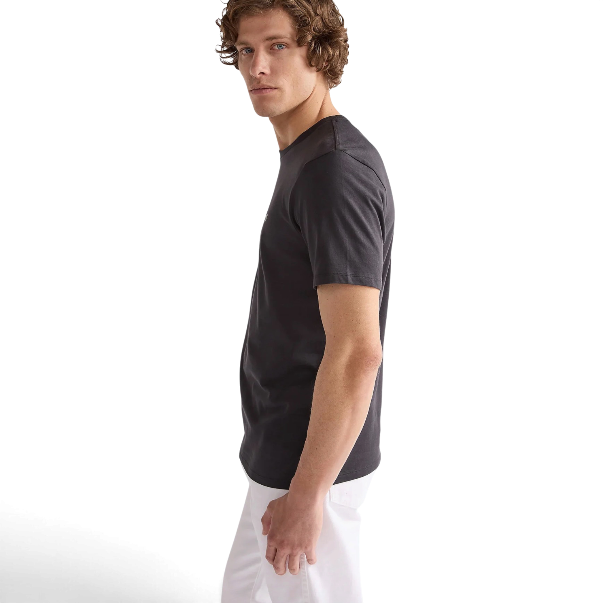 Wrangler Logo Tee Svart