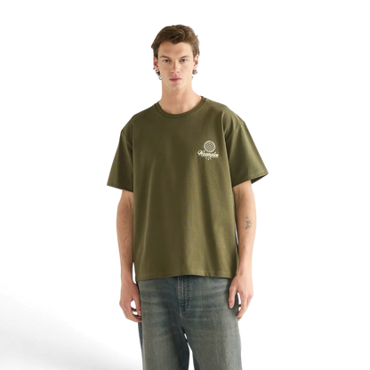 Wrangler Vintage Tee Olive Night