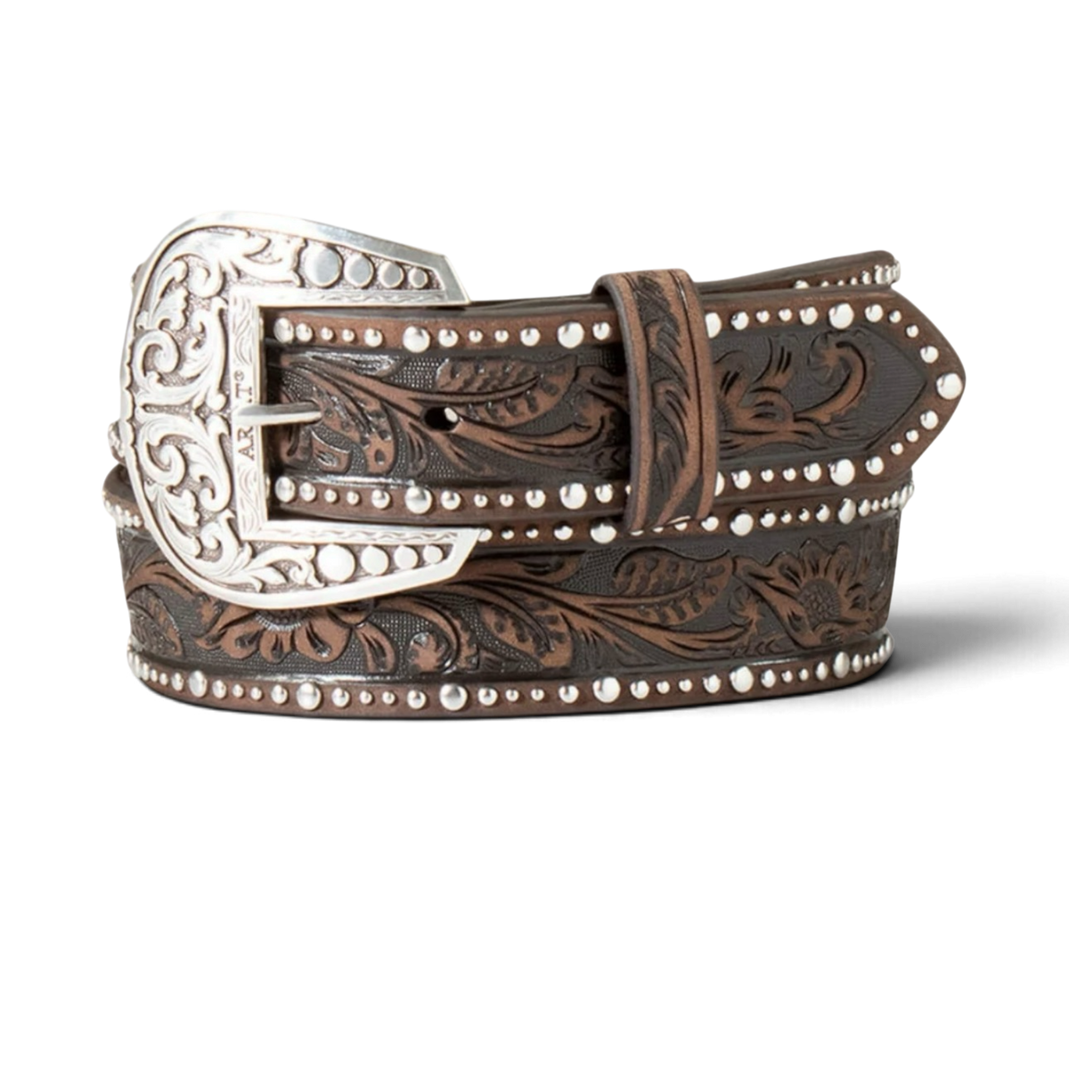 Ariat Studded Tooled Belt