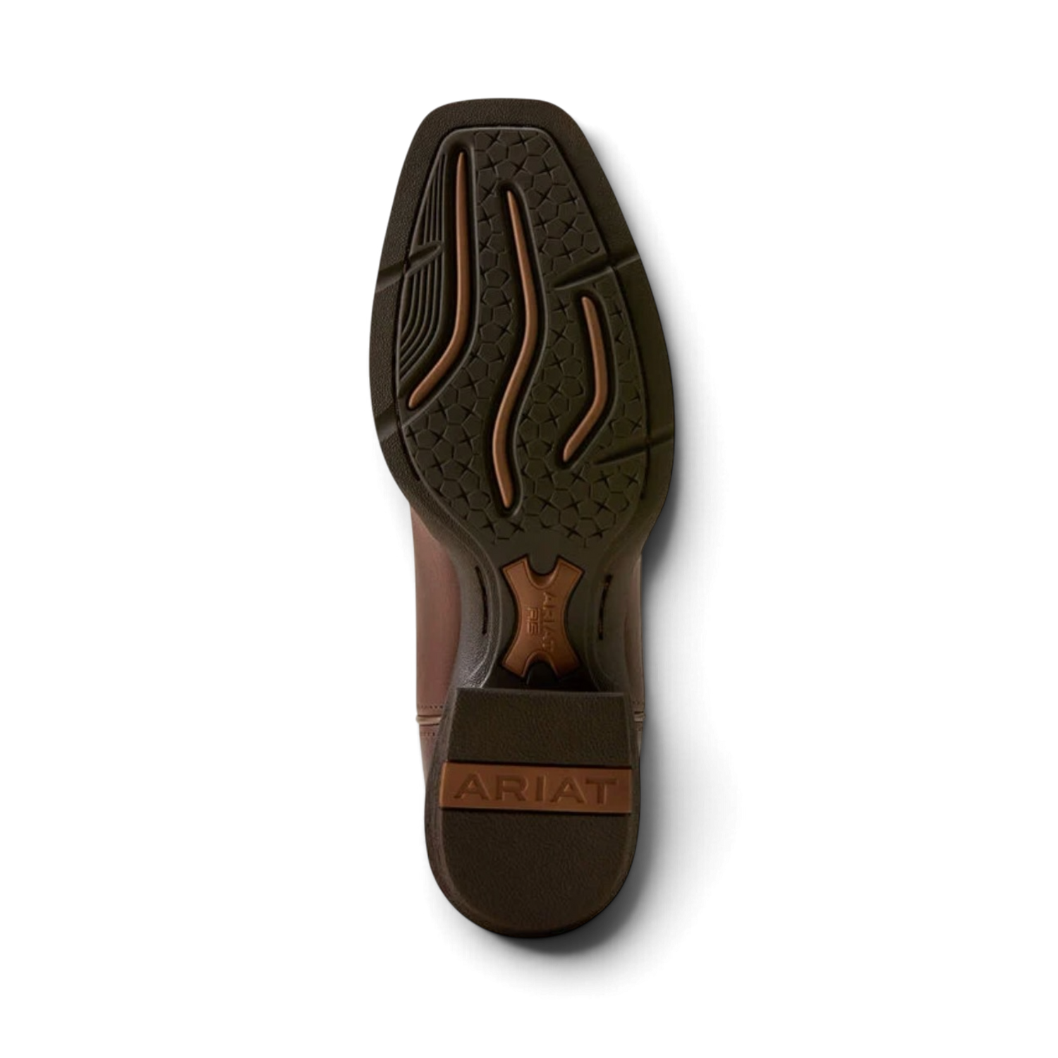 Ariat Round Up Narrow Cutter Toe – Espresso/Copper Ridge
