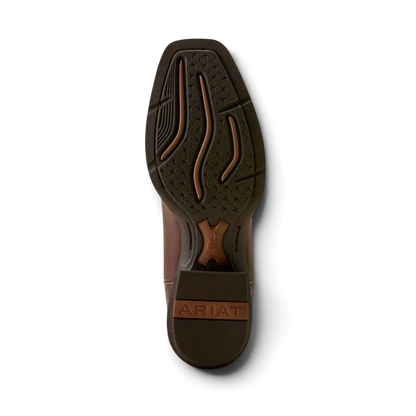 Ariat Round Up Narrow Cutter Toe – Espresso/Copper Ridge