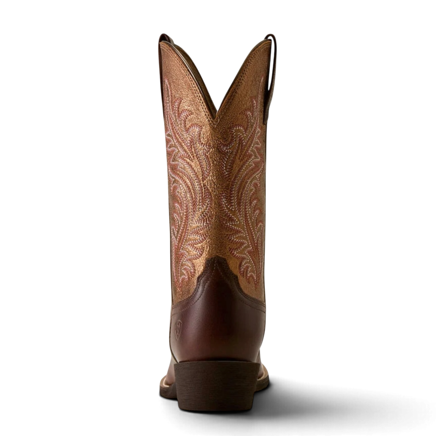 Ariat Round Up Narrow Cutter Toe – Espresso/Copper Ridge