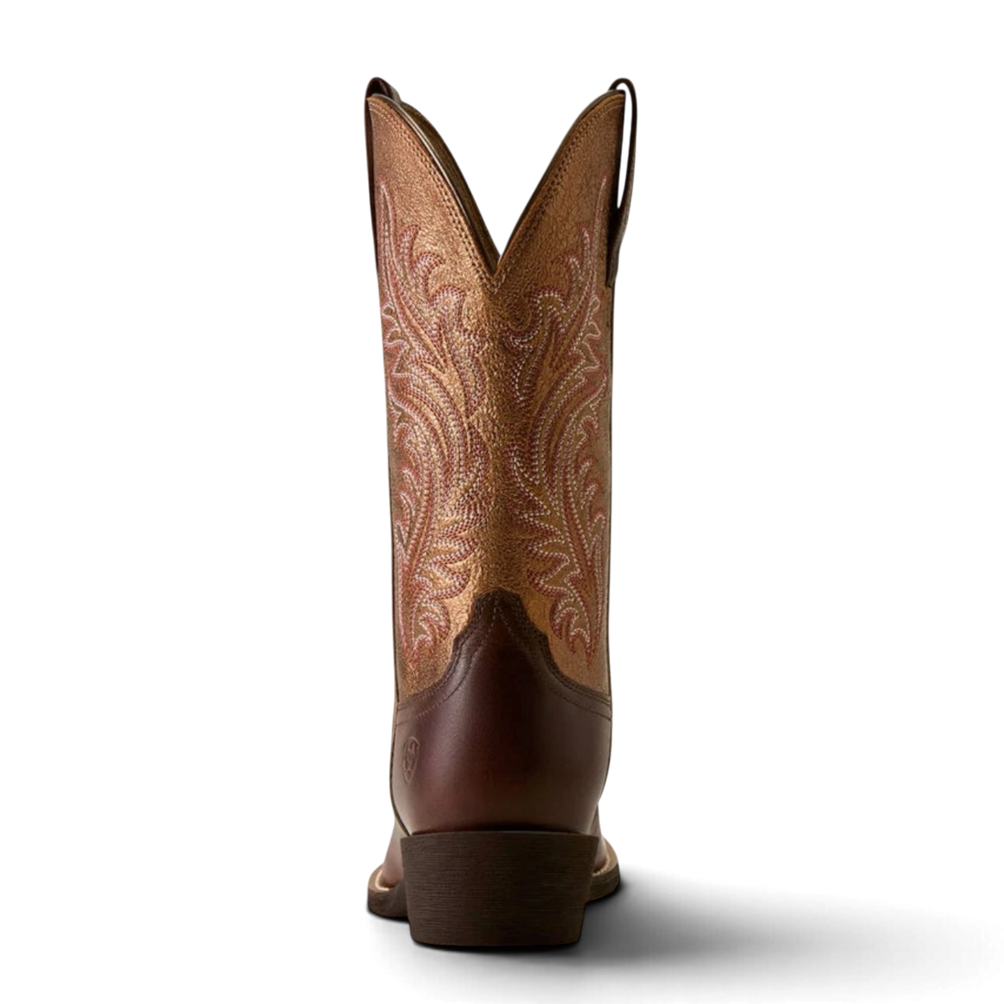Ariat Round Up Narrow Cutter Toe – Espresso/Copper Ridge
