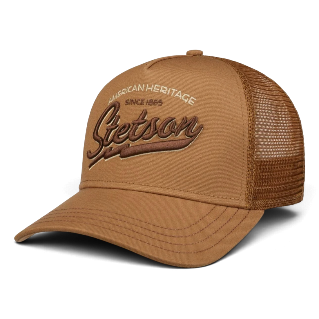 Stetson American Heritage Trucker Cap Brun