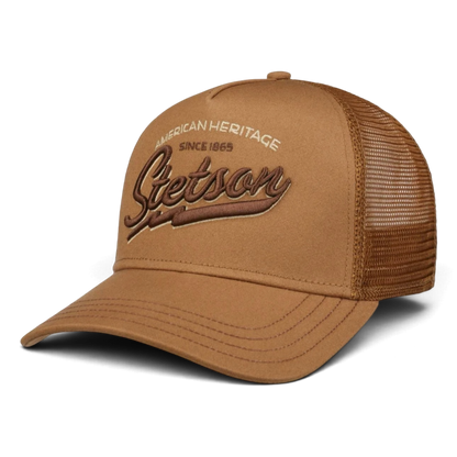 Stetson American Heritage Trucker Cap Brun
