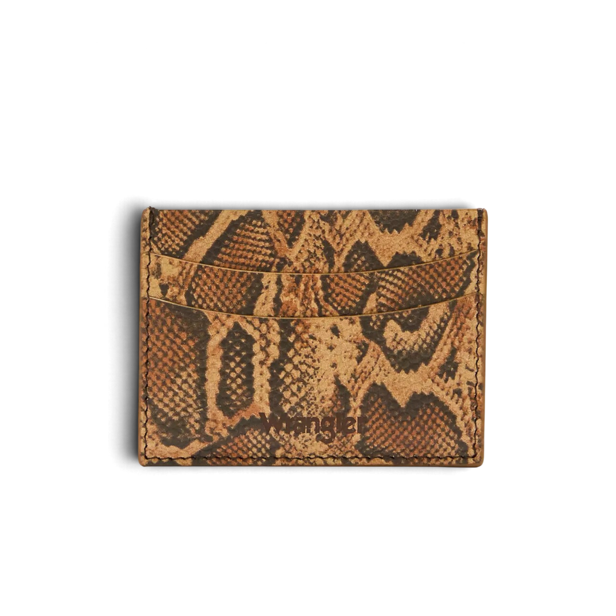 Wrangler Leather Card Holder Snake