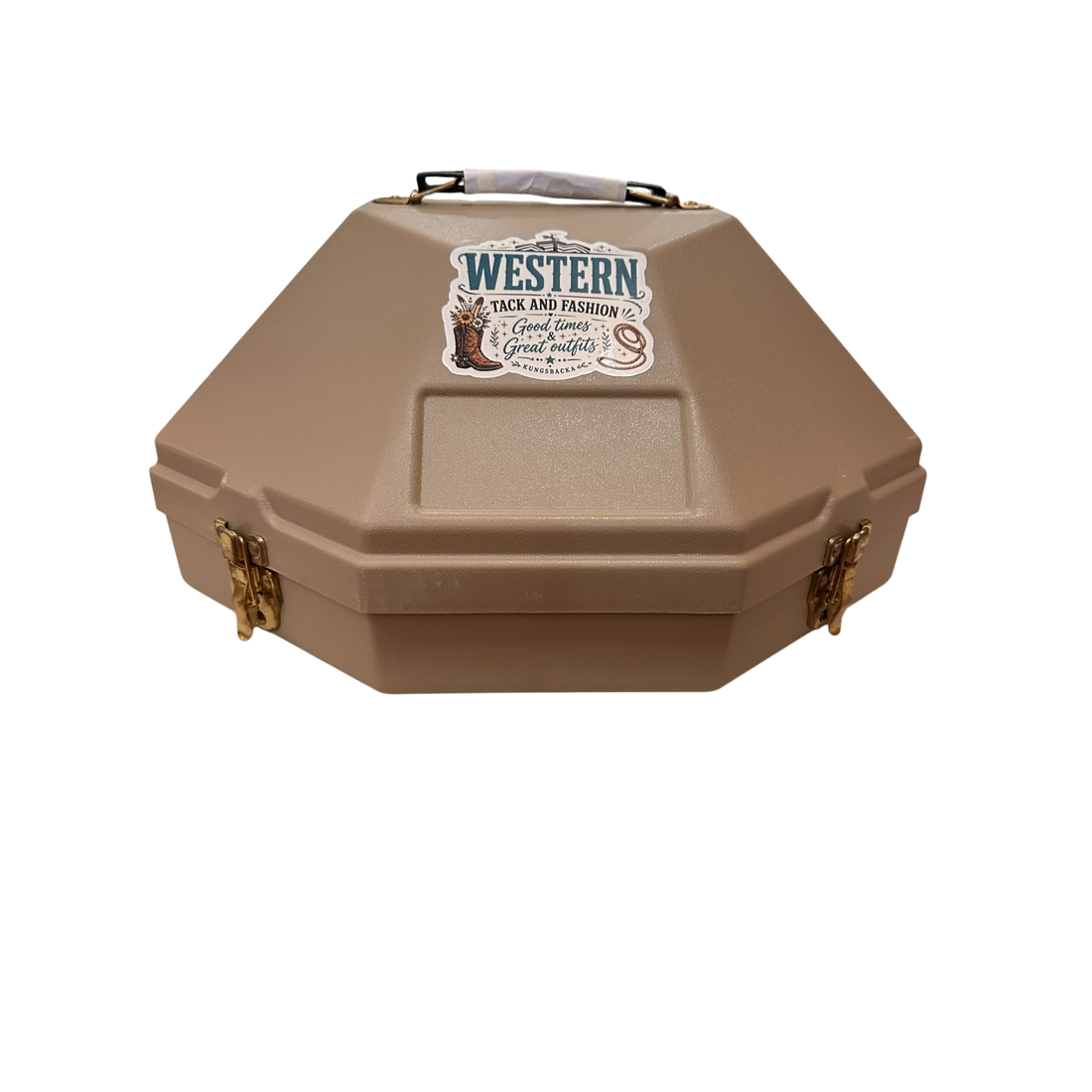 Hattlåda Beige