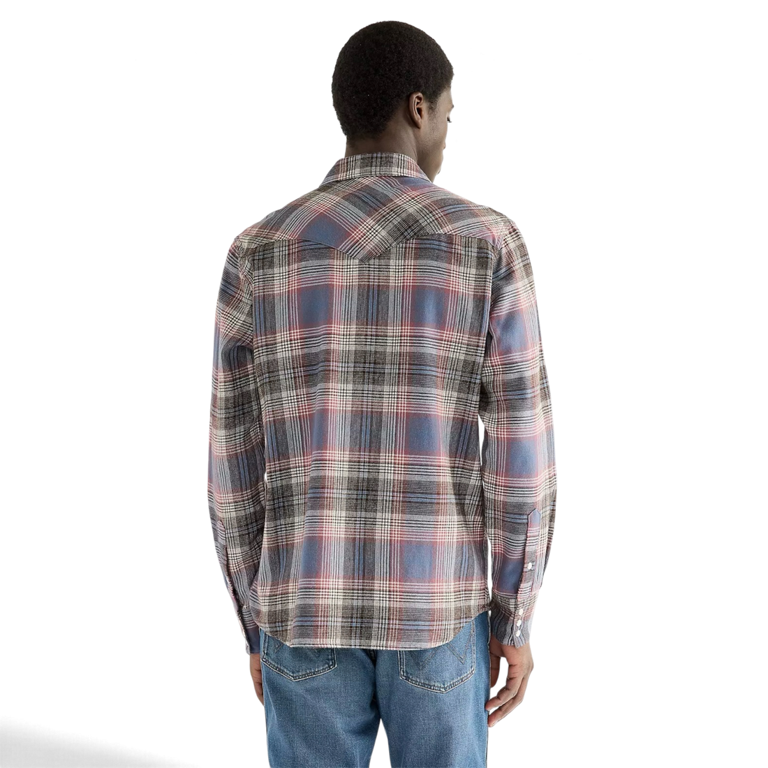 Regular Western Shirt Soft Brown