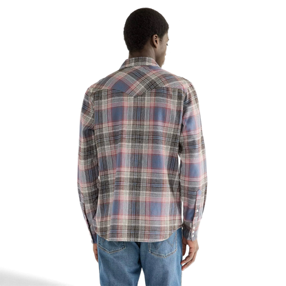 Regular Western Shirt Soft Brown