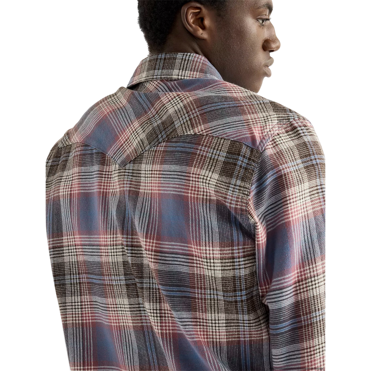 Regular Western Shirt Soft Brown