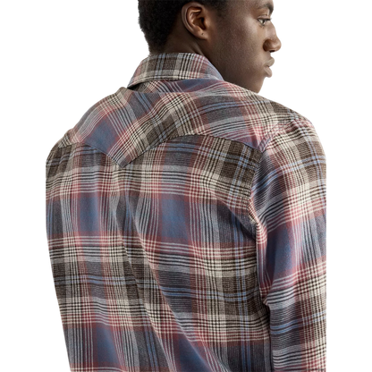Regular Western Shirt Soft Brown
