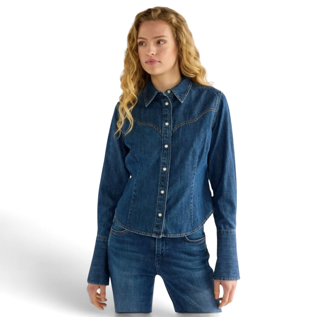 Bell Western Shirt Midnight Wash - Wrangler