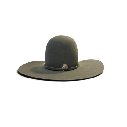 Biggar Hat Forest Felt 5X Open Crown