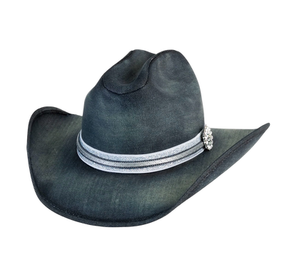 Born To Shine Denim Western Hat