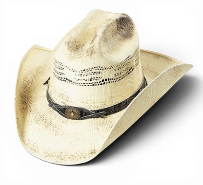 Stars and Stripes Snake Stråhatt med Snakeband