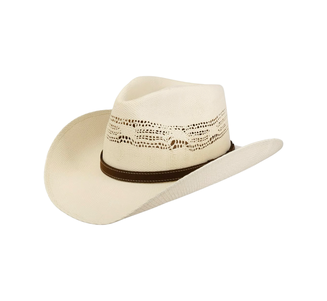 Stetson Western Vented Toyo Stråhatt Ventilerad